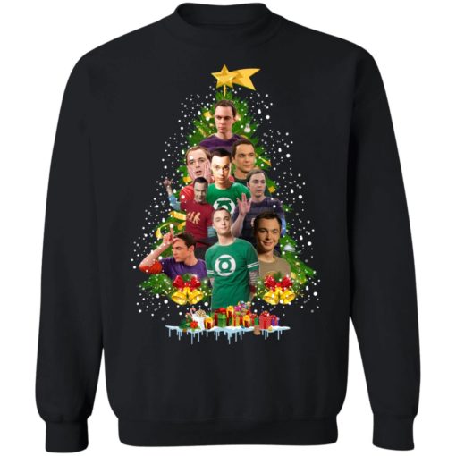 Sheldon Cooper Christmas Tree sweatshirt
