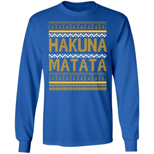Hakuna Matata Christmas sweatshirt
