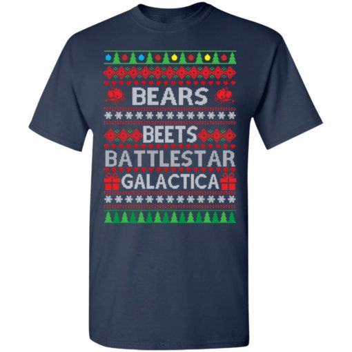 Bears Beets Battlestar Galactica Christmas sweatshirt