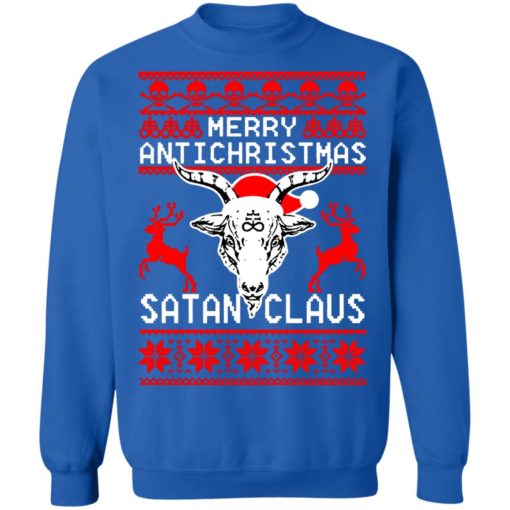 Merry Anti Christmas Santa Claus sweatshirt