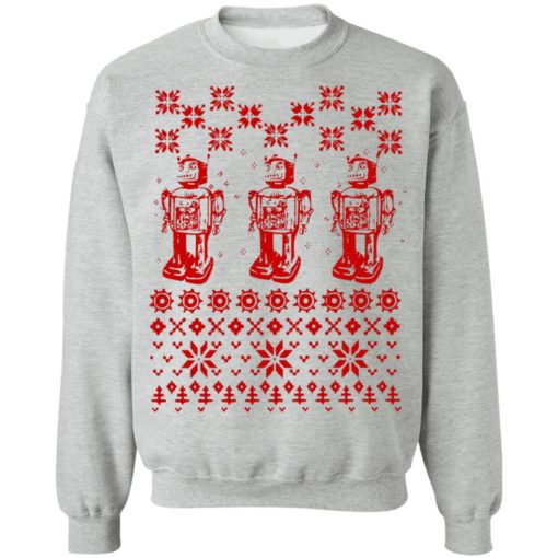 Robot Ugly Christmas Sweater