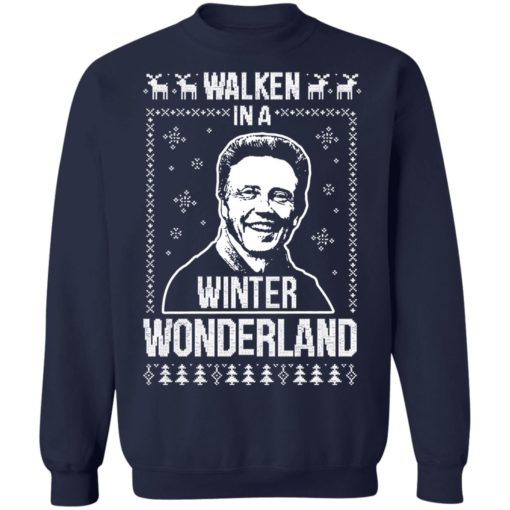 Walken in a winter Wonderland Christmas sweatshirt