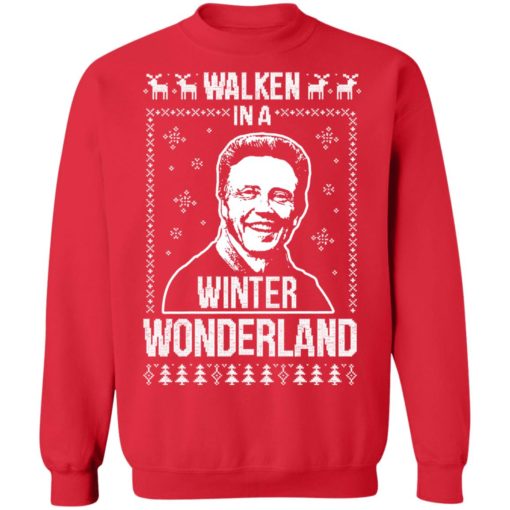 Walken in a winter Wonderland Christmas sweatshirt