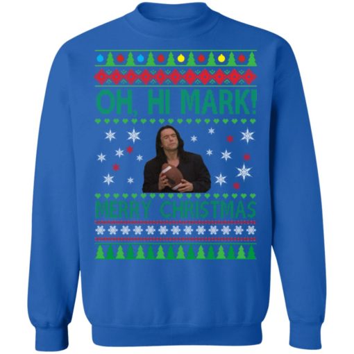 Oh Hi Mark Merry Christmas sweatshirt