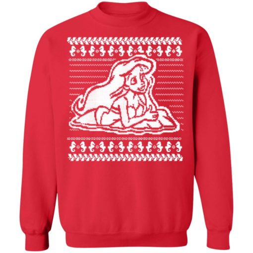 Mermaid Christmas ugly sweatshirt