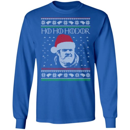 HO HO HO Hodor Christmas sweater