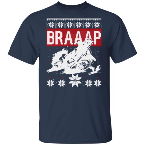 Motocross Braaap Christmas Sweatshirt