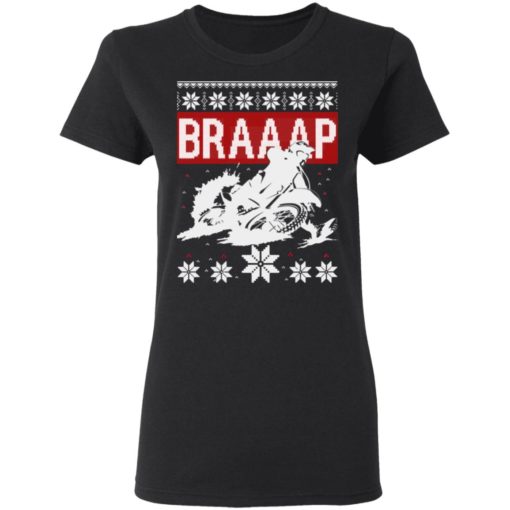 Motocross Braaap Christmas Sweatshirt