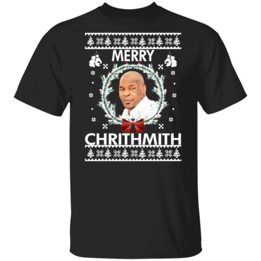Mike Tyson Merry Chrithmith Christmas Sweater
