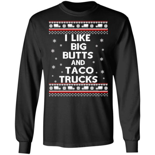 I Like big butt and tace truck Christmas sweater