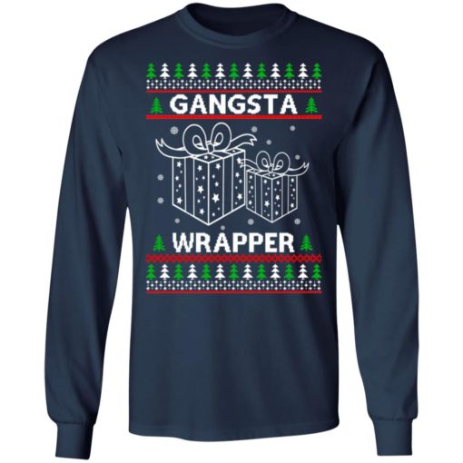 Gangsta Wrapper Christmas ugly sweatshirt