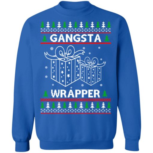 Gangsta Wrapper Christmas ugly sweatshirt