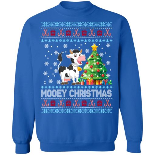 Cow Mooey Christmas sweatshirt
