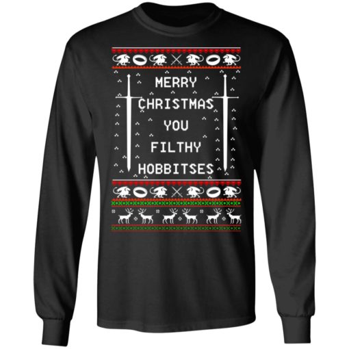 Merry Christmas You Filthy Hobbitses Ugly Sweater