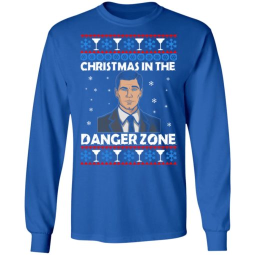 Archer Christmas in the Danger Zone sweatshirt