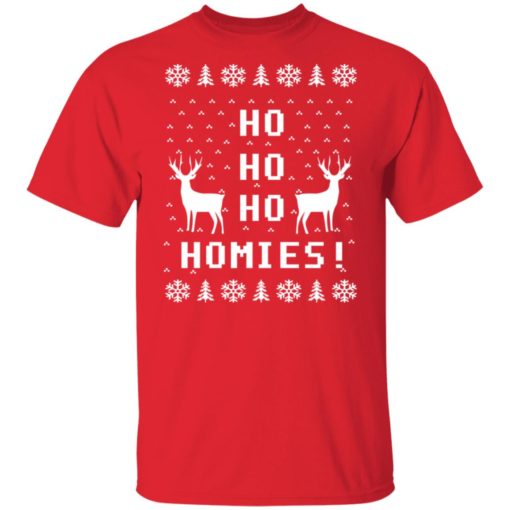 Deer Ho Ho Ho Homies Christmas sweatshirt