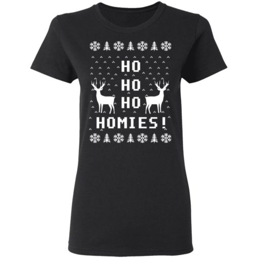 Deer Ho Ho Ho Homies Christmas sweatshirt
