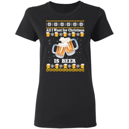 All I want for Christmas is beer sweater