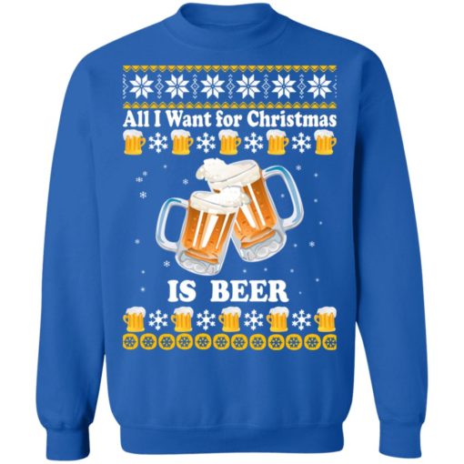 All I want for Christmas is beer sweater