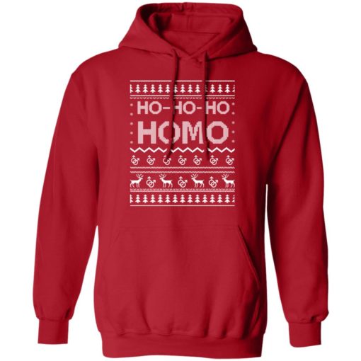 Ho Ho Ho Homo Christmas ugly sweater