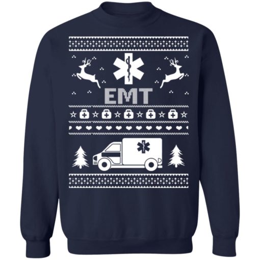 Emergency Medical Technician Christmas Sweatshirt