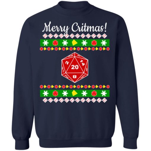 Merry Critmas Christmas Ugly sweater