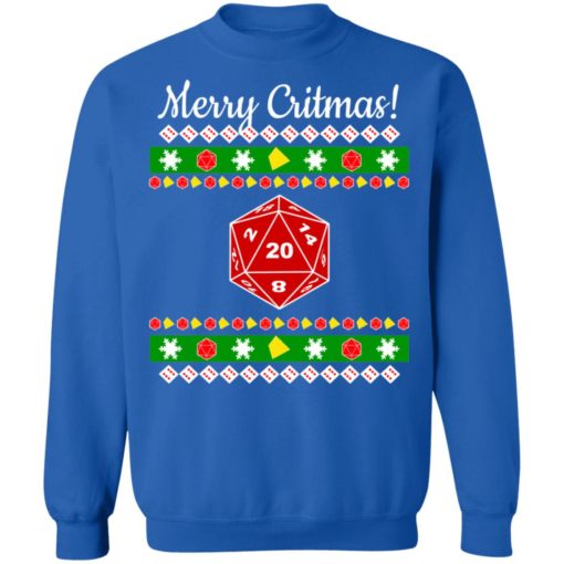 Merry Critmas Christmas Ugly sweater