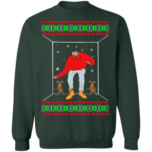 Drake Sleigh Bell Bling Christmas Sweater