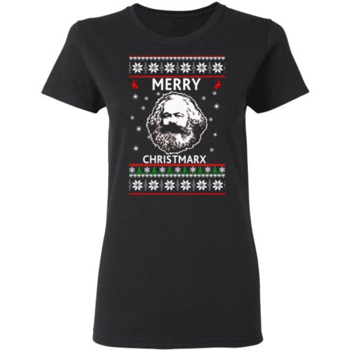 Karl Marx Merry ChristMarx ugly sweater