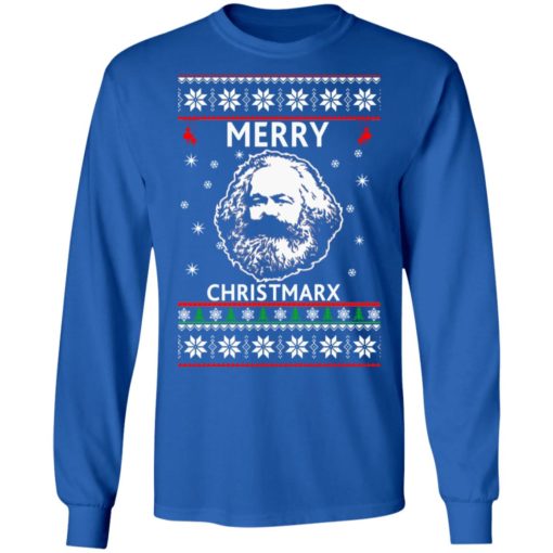 Karl Marx Merry ChristMarx ugly sweater