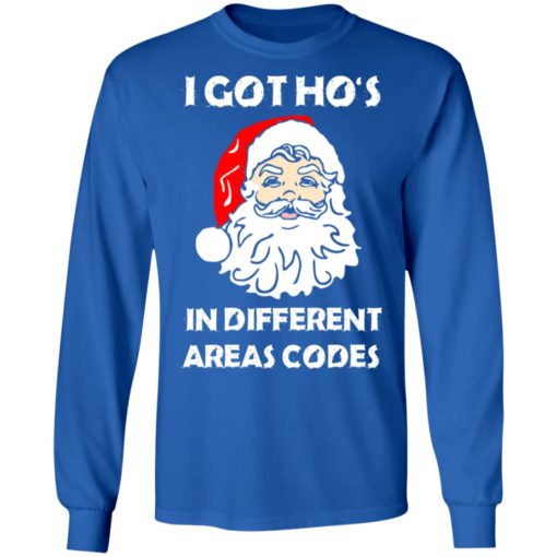 I Got Ho’s In Different Areas Codes Christmas sweater