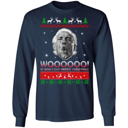 Ric Flair WOO Christmas sweater