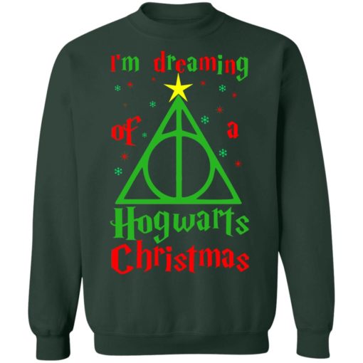 I’m Dreaming Of A Hogwarts Christmas sweatshirt