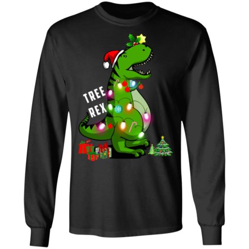 Tree Rex Christmas sweater