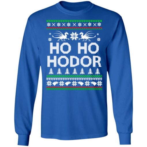 Game of throne HO HO Hodor Christmas sweater