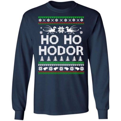 Game of throne HO HO Hodor Christmas sweater