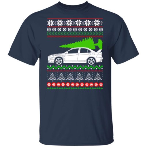 Mitsubishi Lancer Evo Christmas sweater