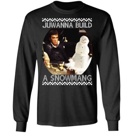 Scarface Juwanna build a snowman Christmas sweater