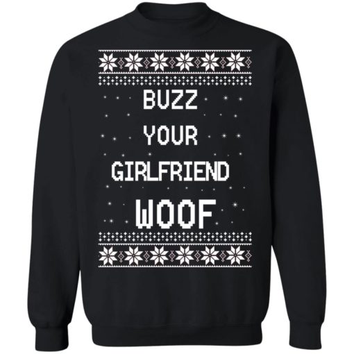 Home Alone Buzz Your Girlfriend WOOF Christmas sweater