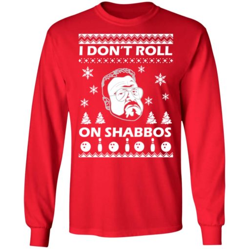 I Don’t Roll On Shabbos Lebowski Christmas sweater