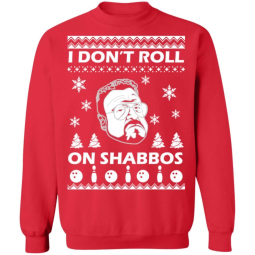 I Don’t Roll On Shabbos Lebowski Christmas sweater