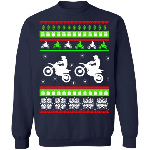 Motocross Christmas Sweater