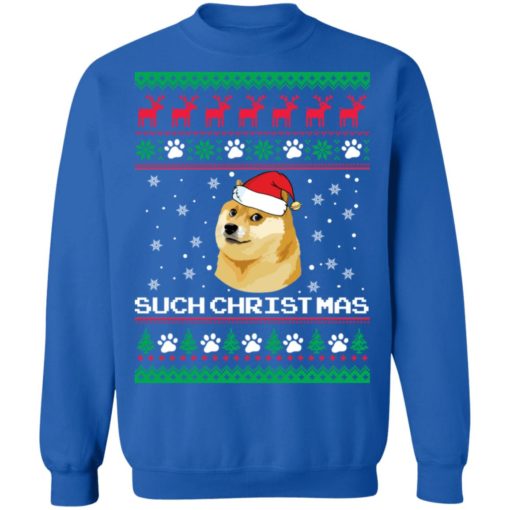 Such Christmas Doge ugly sweater