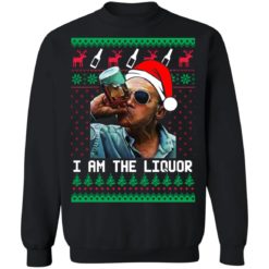 Jim Lahey I am the Liquor Christmas sweater