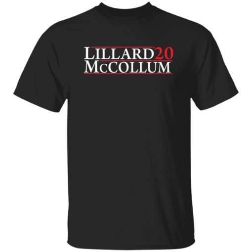 Lillard McCollum 2020 shirt