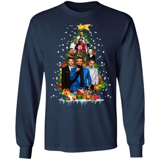 Justin Timberlake Christmas Tree sweatshirt