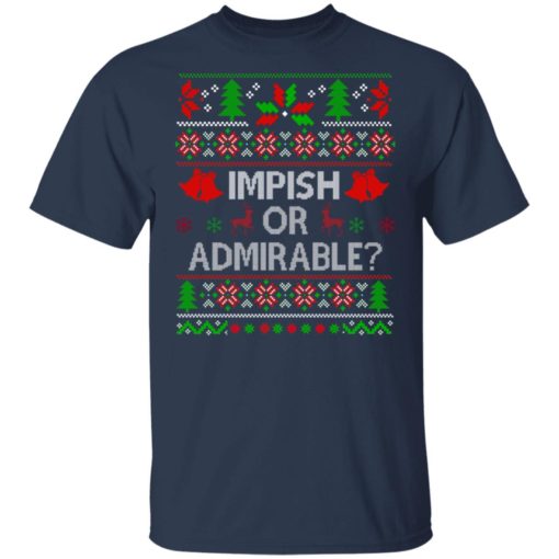 Impish Or Admirable Christmas sweater
