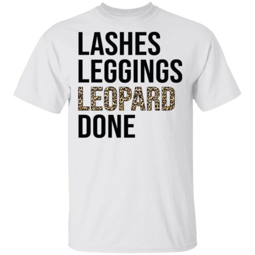 Lasher leggings Leopard done shirt