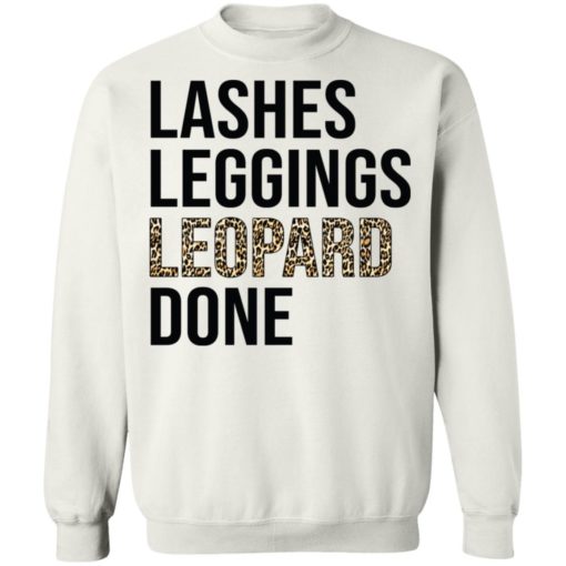 Lasher leggings Leopard done shirt