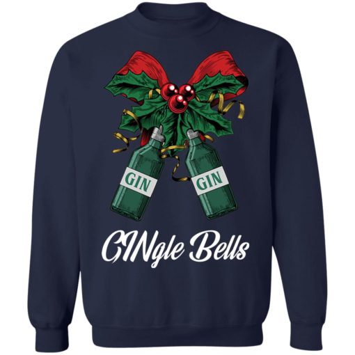 Gin Gingle Bells Christmas sweater